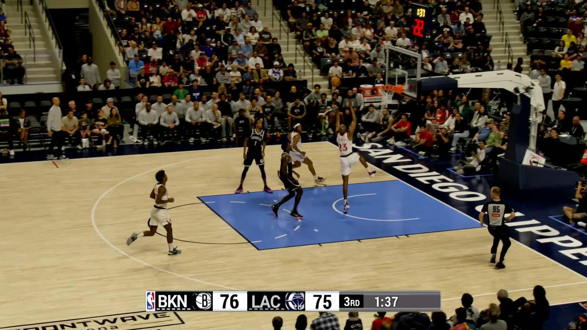 clippers vs nets last game