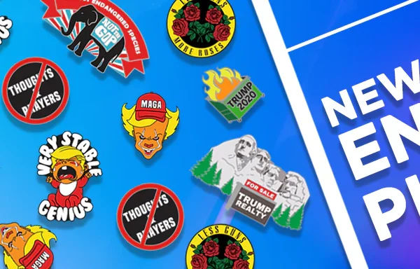 happy trump pin for sale.